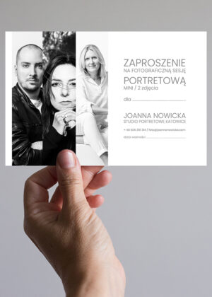 Studio Portretowe Joanna Nowicka Katowice Śląsk sesja portretowa MINI voucher